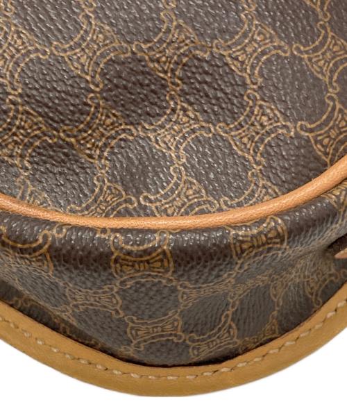 CELINE（セリーヌ）CELINE (セリーヌ) マカダム ショルダーバッグ ブラウン×ベージュ サイズ:-の古着・服飾アイテム