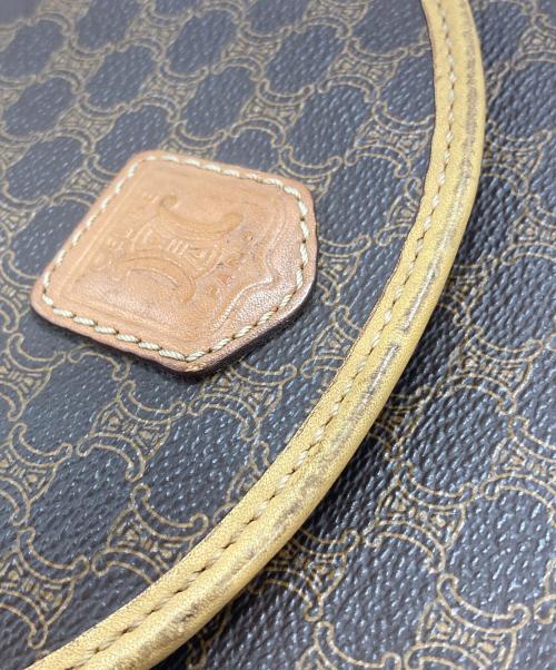 CELINE（セリーヌ）CELINE (セリーヌ) マカダム ショルダーバッグ ブラウン×ベージュ サイズ:-の古着・服飾アイテム