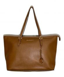 MICHAEL KORS（マイケルコース）の古着「Jet Set Travel Medium」｜ブラウン