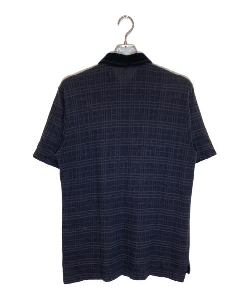 BURBERRY LONDON（バーバリーロンドン）BURBERRY LONDON (バーバリーロンドン) ポロシャツ ブラック サイズ:Lの古着・服飾アイテム