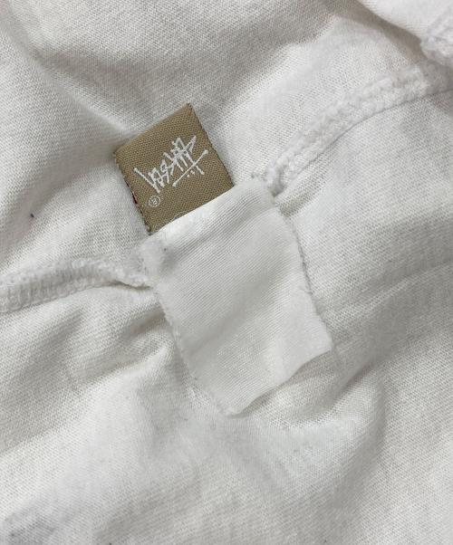 stussy（ステューシー）stussy (ステューシー) フォトTシャツ ホワイト サイズ:Lの古着・服飾アイテム
