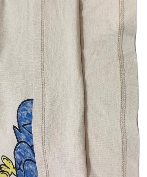 stussy（ステューシー）stussy (ステューシー) プリントTシャツ ベージュ サイズ:Ⅿの古着・服飾アイテム