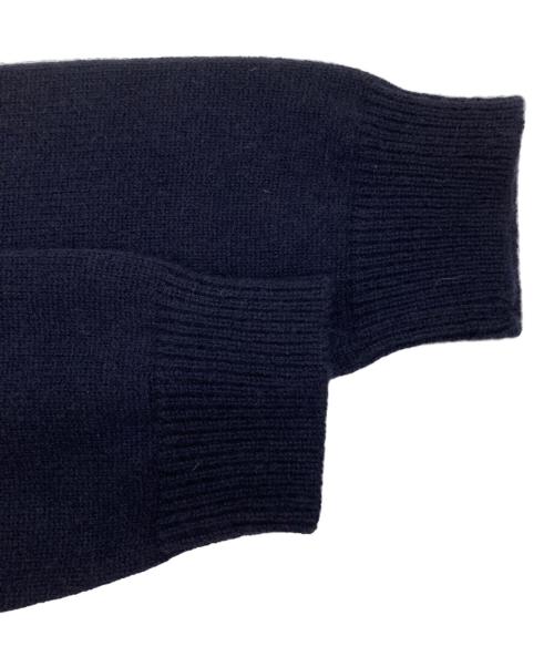 MaxMara（マックスマーラ）MaxMara (マックスマーラ) VICOLO ビジューウールカシミヤニット ネイビー サイズ:Ⅿの古着・服飾アイテム