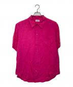 BALENCIAGAバレンシアガ）の古着「Pink Loose-fitting shirt」｜ピンク