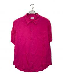 BALENCIAGA（バレンシアガ）の古着「Pink Loose-fitting shirt」｜ピンク
