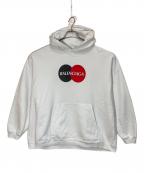 BALENCIAGAバレンシアガ）の古着「Uniform Large Fit Hoodie」｜ホワイト