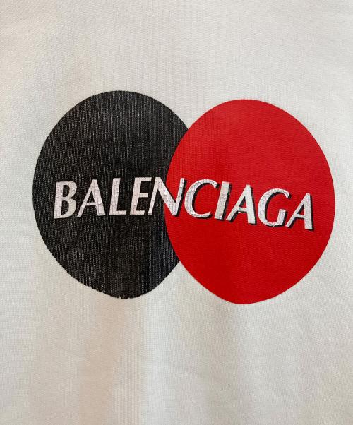 BALENCIAGA（バレンシアガ）BALENCIAGA (バレンシアガ) Uniform Large Fit Hoodie ホワイト サイズ:Lの古着・服飾アイテム