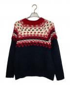 MONCLERモンクレール）の古着「ノルディック柄編み ニット」｜マルチカラー