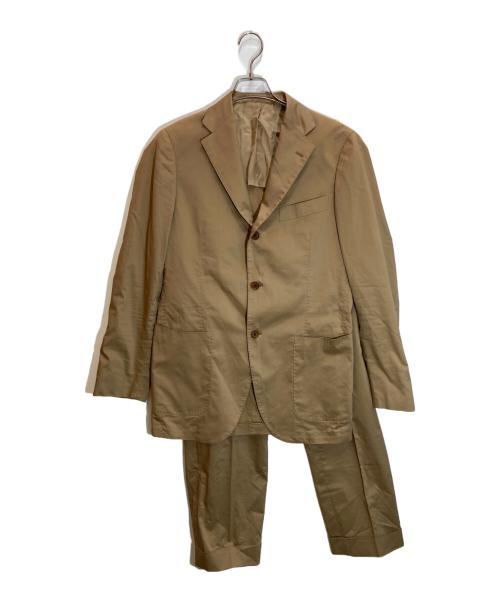 BEAMS F（ビームスエフ）BEAMS F (ビームスエフ) SOLOTEX(R) EASY COTTON セットアップ ベージュ サイズ:50の古着・服飾アイテム
