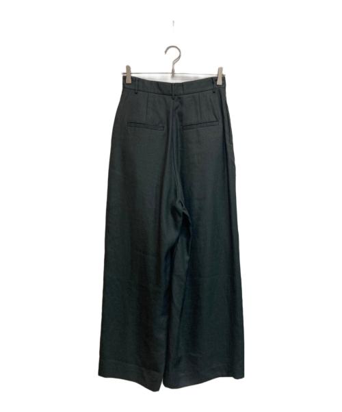 her（ハー）HER (ハー) リネンライクパンツ グレー サイズ:2の古着・服飾アイテム