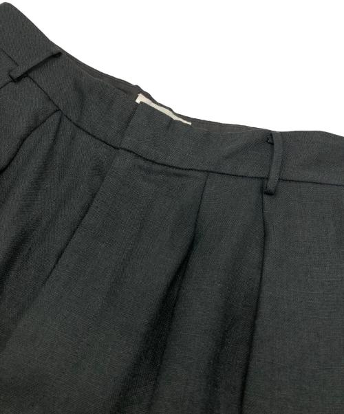her（ハー）HER (ハー) リネンライクパンツ グレー サイズ:2の古着・服飾アイテム