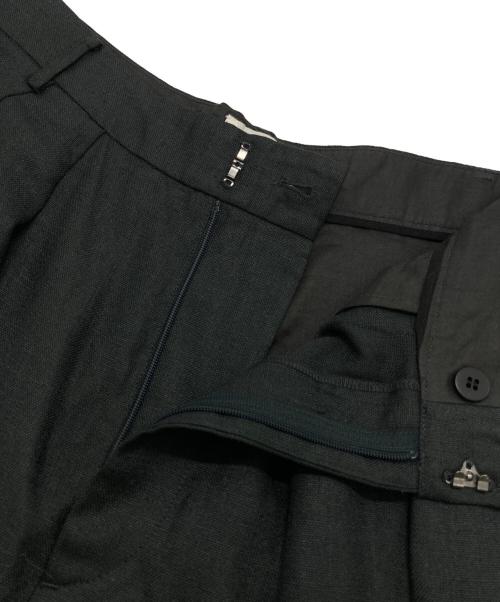 her（ハー）HER (ハー) リネンライクパンツ グレー サイズ:2の古着・服飾アイテム
