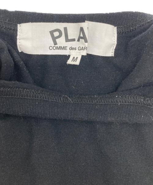 PLAY COMME des GARCONS（プレイコムデギャルソン）PLAY COMME des GARCONS (プレイコムデギャルソン) ワンポイントRed Heart Tシャツ ブラック サイズ:Ⅿの古着・服飾アイテム