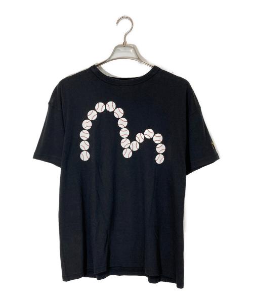 EVISU（エヴィス）EVISU (エヴィス) Tシャツ ブラック サイズ:42の古着・服飾アイテム