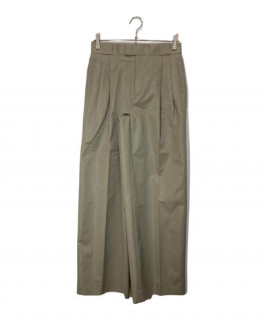 中古・古着通販】EBURE (エブール) ハイカウントコットンツイル パンツ