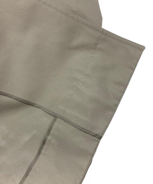 ebure（エブール）EBURE (エブール) ハイカウントコットンツイル コート ベージュ サイズ:36の古着・服飾アイテム