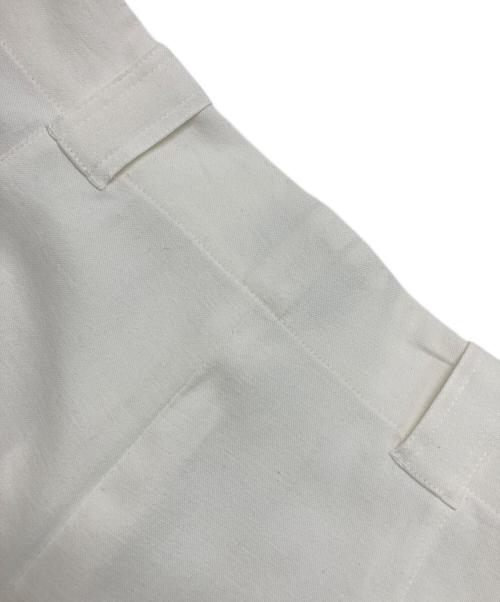 Curensology（カレンソロジー）Curensology (カレンソロジー) シェルタリングミリタリーパンツ ホワイト サイズ:38の古着・服飾アイテム