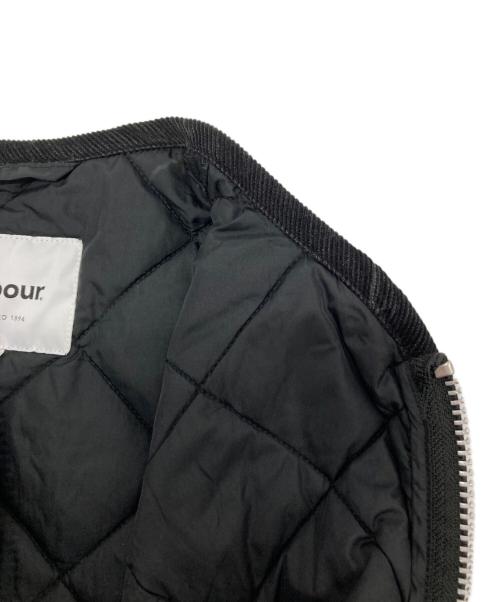 Barbour（バブアー）Barbour (バブアー) UNITED ARROWS (ユナイテッドアローズ) 別注キルティングロングジレ ブラック サイズ:SIZE 8の古着・服飾アイテム