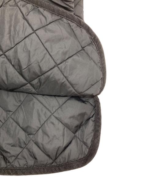 Barbour（バブアー）Barbour (バブアー) UNITED ARROWS (ユナイテッドアローズ) 別注キルティングロングジレ ブラック サイズ:SIZE 8の古着・服飾アイテム