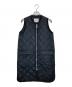Barbour（バブアー）の古着「別注キルティングロングジレ」｜ブラック