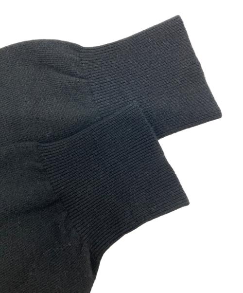 COMME des GARCONS HOMME（コムデギャルソン オム）COMME des GARCONS HOMME (コムデギャルソン オム) タートルネックニット ブラック サイズ:-の古着・服飾アイテム
