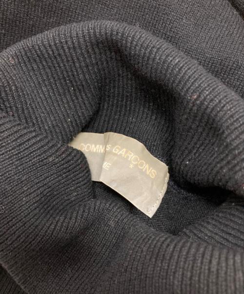 COMME des GARCONS HOMME（コムデギャルソン オム）COMME des GARCONS HOMME (コムデギャルソン オム) タートルネックニット ブラック サイズ:-の古着・服飾アイテム