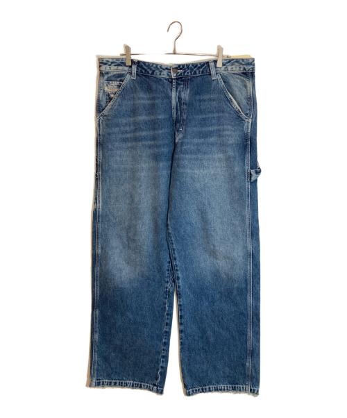 DIESEL（ディーゼル）DIESEL (ディーゼル) Relaxed Jeans ミドルウエスト D-Livery インディゴ サイズ:SIZE W36の古着・服飾アイテム