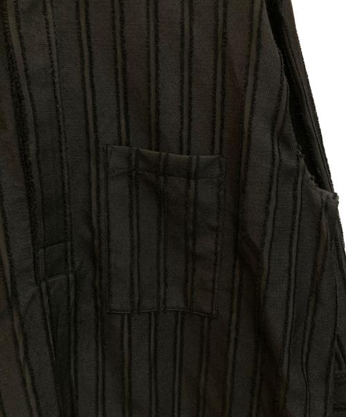 CITYSHOP（シティショップ）CITYSHOP (シティショップ) BAND COLLAR POCKET シャツ ブラック サイズ:SIZE Freeの古着・服飾アイテム
