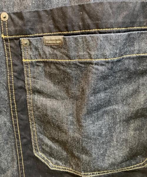 s'yte（サイト）s'yte (サイト) 7oz DENIM CRAZY PATCHWORK SHOP COAT インディゴ サイズ:4の古着・服飾アイテム