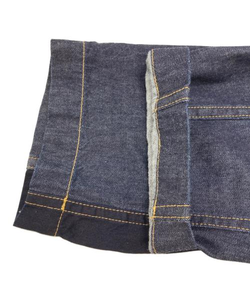 s'yte（サイト）s'yte (サイト) 7oz DENIM CRAZY PATCHWORK SHOP COAT インディゴ サイズ:4の古着・服飾アイテム