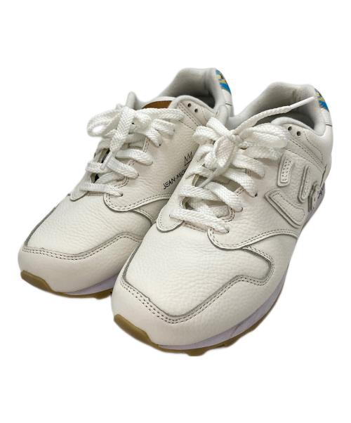 Sangacio（サンガッチョ）SANGACIO (サンガッチョ) BASQUIAT (バスキア) にゅ～ずバスキアスニーカー ホワイト サイズ:25.5の古着・服飾アイテム