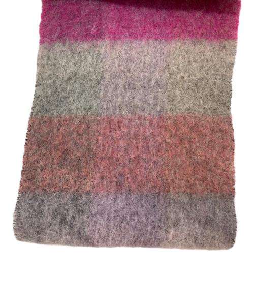 Acne studios（アクネ ストゥディオズ）ACNE STUDIOS (アクネ ストゥディオズ) モヘアチェック 大判ストール マルチカラー サイズ:-の古着・服飾アイテム