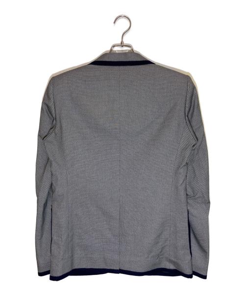 A(LeFRUDE)E（アレフルード）A(LeFRUDE)E (アレフルード) パイピングテーラードジャケット ネイビー サイズ:Ⅿの古着・服飾アイテム