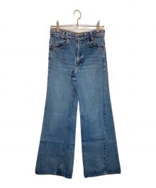 LEVI'S（リーバイス）の古着「ヴィンテージフレアデニムパンツ」｜ブルー