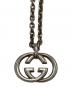 GUCCI (グッチ) GGロゴネックレス シルバー サイズ:-：16000円