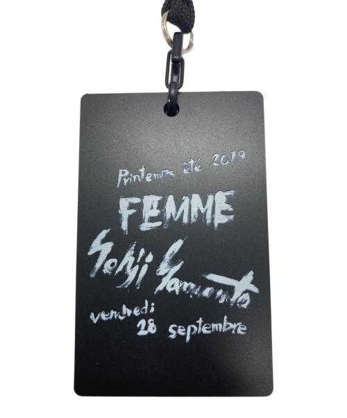 YOHJI YAMAMOTO（ヨウジヤマモト）YOHJI YAMAMOTO (ヨウジヤマモト) カードケース ブラック サイズ:-の古着・服飾アイテム