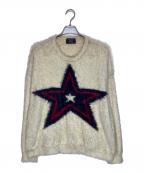 glambグラム）の古着「Star knit」｜アイボリー