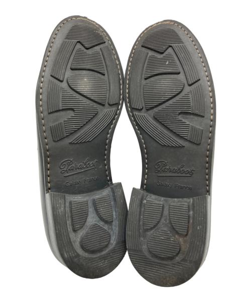 PARABOOT（パラブーツ）PARABOOT (パラブーツ) ADONISレザー ローファー ブラック サイズ:SIZE 6の古着・服飾アイテム