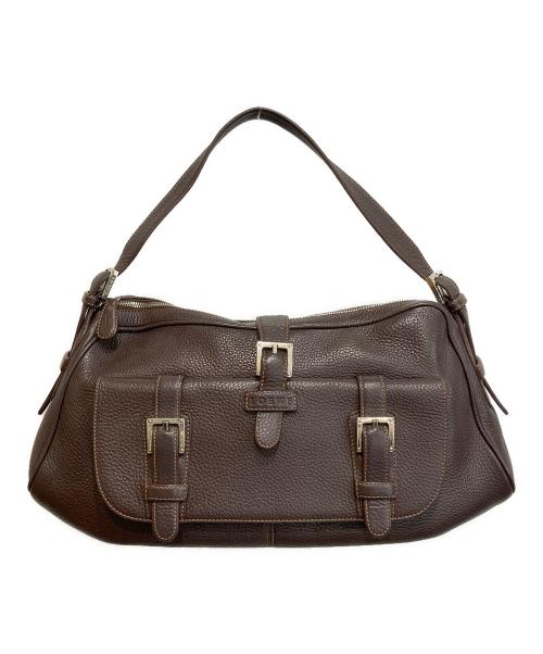 LOEWE（ロエベ）LOEWE (ロエベ) ワンハンドバッグ ブラウンの古着・服飾アイテム