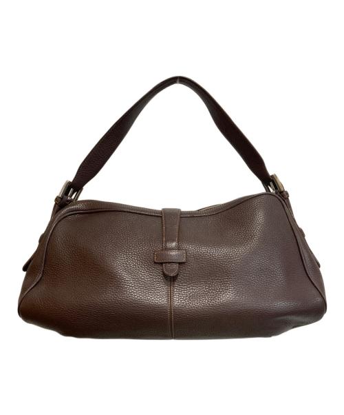 LOEWE（ロエベ）LOEWE (ロエベ) ワンハンドバッグ ブラウンの古着・服飾アイテム