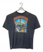 HARLEY-DAVIDSONハーレーダビッドソン）の古着「ヴィンテージTシャツ」｜ブラック
