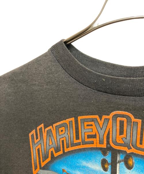 HARLEY-DAVIDSON（ハーレーダビッドソン）HARLEY-DAVIDSON (ハーレーダビッドソン) ヴィンテージTシャツ ブラック サイズ:XLの古着・服飾アイテム