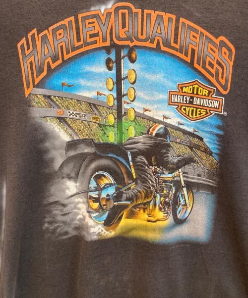 HARLEY-DAVIDSON（ハーレーダビッドソン）HARLEY-DAVIDSON (ハーレーダビッドソン) ヴィンテージTシャツ ブラック サイズ:XLの古着・服飾アイテム