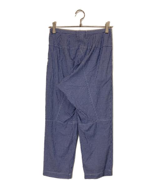 tricot COMME des GARCONS（トリココムデギャルソン）tricot COMME des GARCONS (トリココムデギャルソン) クロップドパンツ ホワイト×ブルー サイズ:Sの古着・服飾アイテム