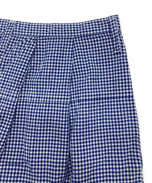 tricot COMME des GARCONS（トリココムデギャルソン）tricot COMME des GARCONS (トリココムデギャルソン) クロップドパンツ ホワイト×ブルー サイズ:Sの古着・服飾アイテム