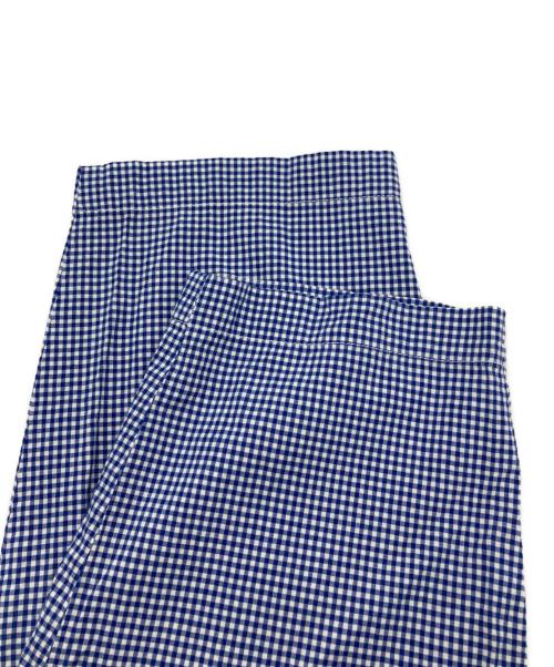 tricot COMME des GARCONS（トリココムデギャルソン）tricot COMME des GARCONS (トリココムデギャルソン) クロップドパンツ ホワイト×ブルー サイズ:Sの古着・服飾アイテム