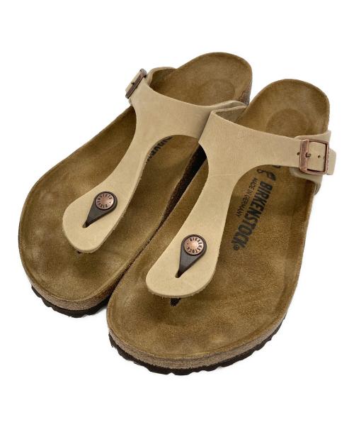 BIRKENSTOCK（ビルケンシュトック）BIRKENSTOCK (ビルケンシュトック) フットベットサンダル ブラウン サイズ:SIZE 26cmの古着・服飾アイテム