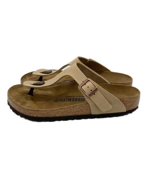 BIRKENSTOCK（ビルケンシュトック）BIRKENSTOCK (ビルケンシュトック) フットベットサンダル ブラウン サイズ:SIZE 26cmの古着・服飾アイテム