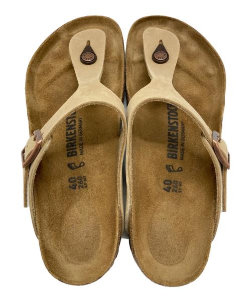 BIRKENSTOCK（ビルケンシュトック）BIRKENSTOCK (ビルケンシュトック) フットベットサンダル ブラウン サイズ:SIZE 26cmの古着・服飾アイテム
