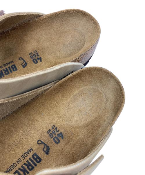 BIRKENSTOCK（ビルケンシュトック）BIRKENSTOCK (ビルケンシュトック) フットベットサンダル ブラウン サイズ:SIZE 26cmの古着・服飾アイテム